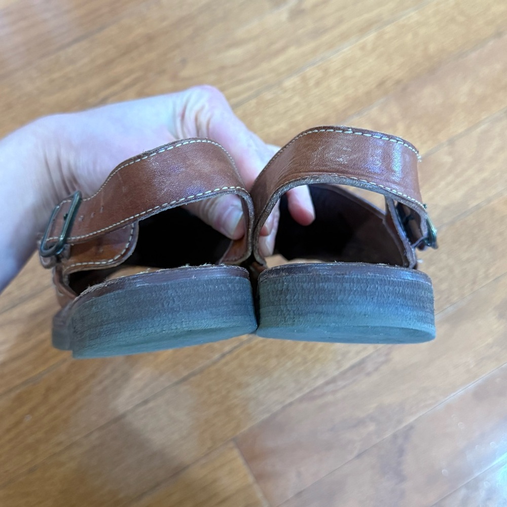 Cole Haan Brown Leather Slingback Sandals Women’s 9 - Picture 7 of 9